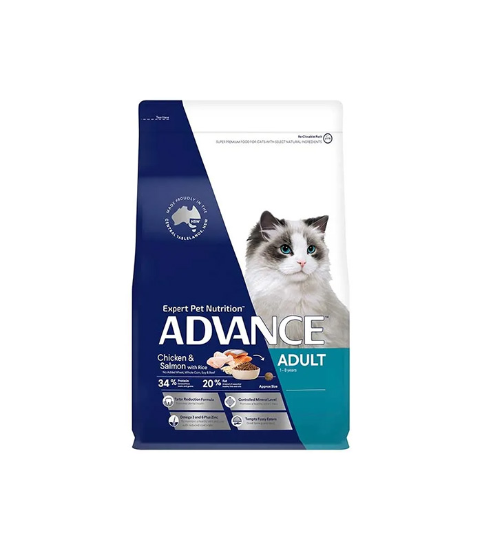 pet-product-cats-food-4-0.jpg Advance Adult Dry Cat Food Salmon - 图片 1